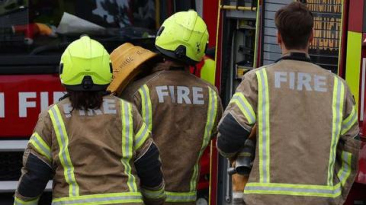 Firefighters from Shepton Mallet swiftly extinguished a car fire in Holcombe on Tuesday, 27 May. 