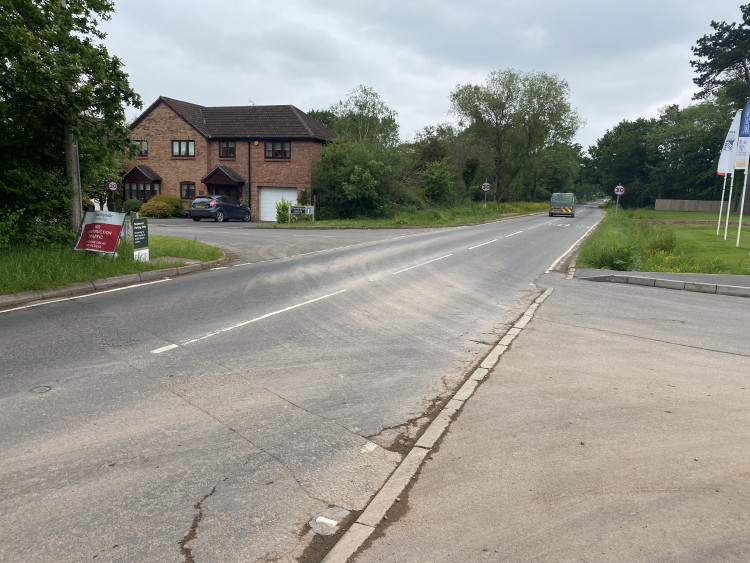 The cyclepath will run to the new roundabout which will be built at Stansfield Grove (image by Nub News)