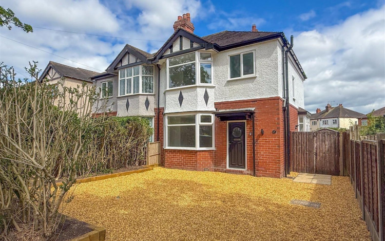This week, we are showcasing a three-bedroom semi-detached home in Newcastle-under-Lyme on the market for £279,000. (Stephenson Browne)