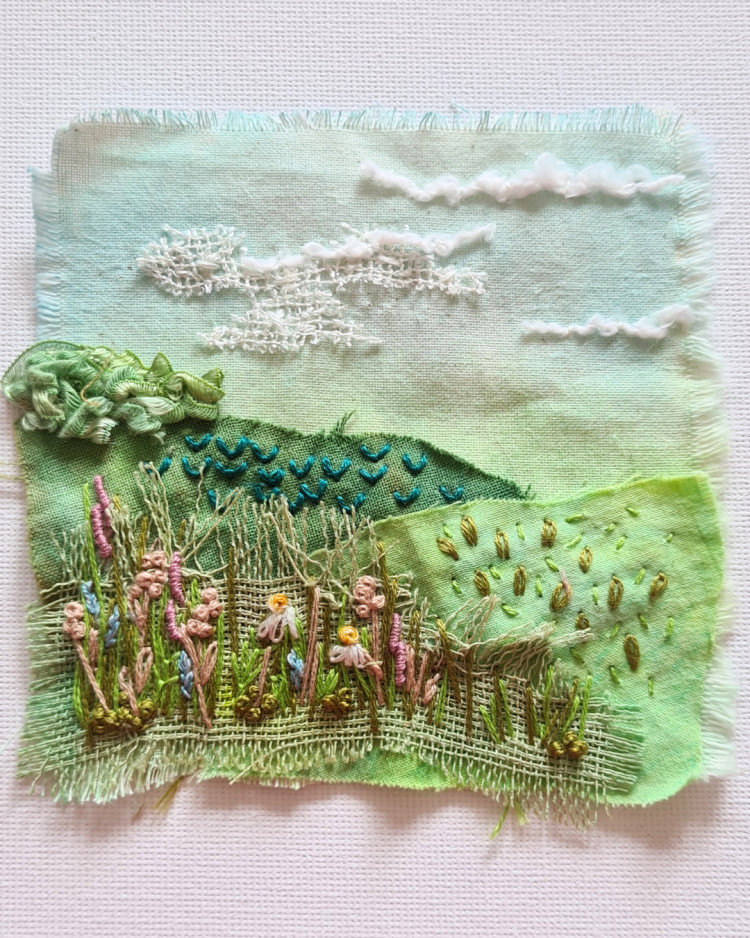 Slow Stitched Wildflowers Workshop