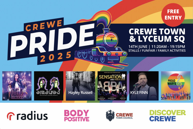 Crewe Pride 2025