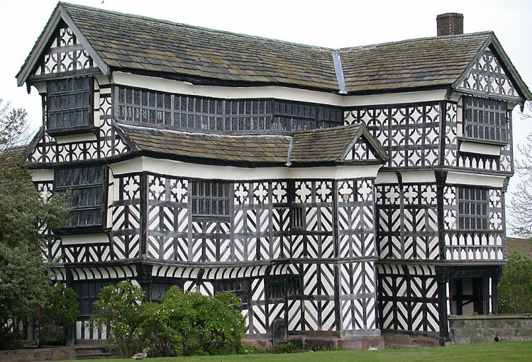 Little Moreton Hall finished in 45th place (Credit: Wikimedia Commons)