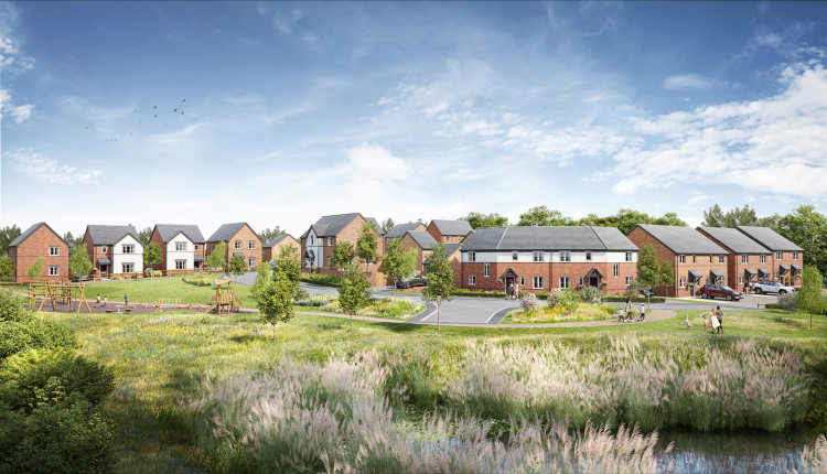 Work has started on the development at Stanton Under Bardon. Images: Supplied