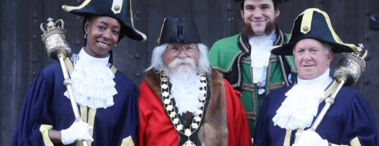 Glastonbury's new mayor, Michael White, aims to combat disinformation and support youth, prioritizing a council newsletter and backing Promise Works charity. (Photo: GTC) 