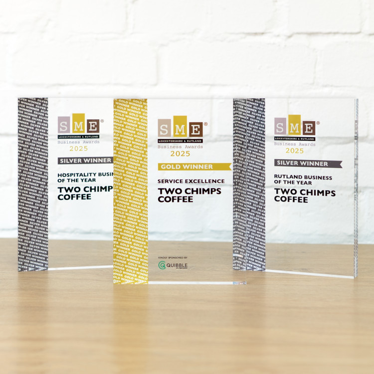 Two Chimps Coffee - a roastery based in Oakham - swept the board at the Leicestershire and Rutland SME business finals (Image supplied)