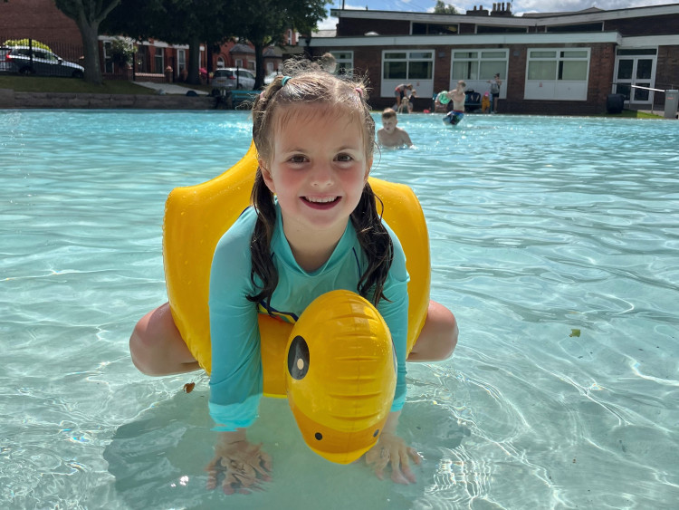 Congleton Paddling Pool is open for the summer (Credit: CTC)