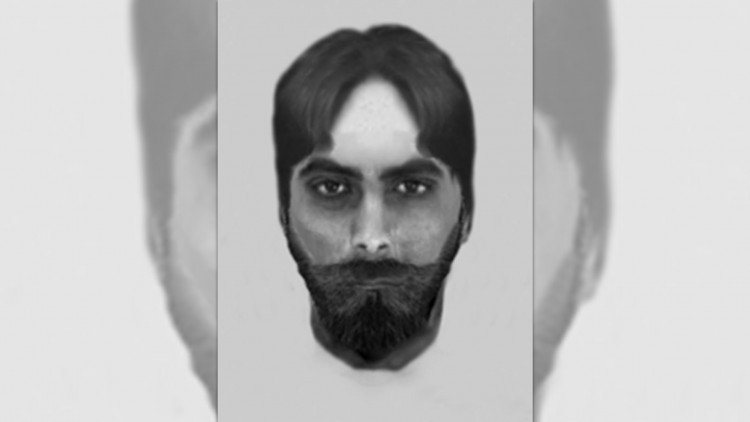 Police have released the e-fit image of a man they'd like to speak to in connection with an attack in Bredbury in April (Image - GMP)