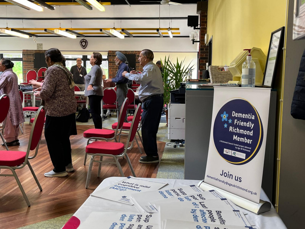 The Multicultural Dementia Awareness event featured a range of activities (credit: Richmond Age UK). The Multicultural Dementia Awareness event featured a range of activities (credit: Richmond Age UK).