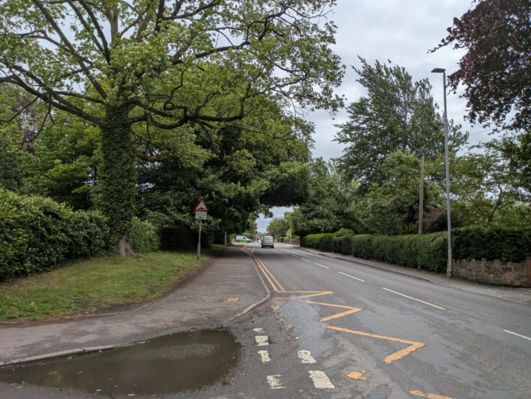 A new date is being set for repair to road treatment in Middlewich Road and London Road in Sandbach. (Photo: Nub News)  
