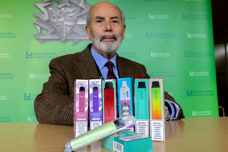 Leader of Leicestershire County Council - and Ashby councillor - Dan Harrison has reminded businesses about the ban. Photo: Leicestershire County Council