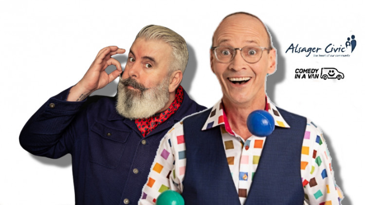 First class comedy is coming to Alsager Civic on June 13th. (Photo: Alsager Civic)