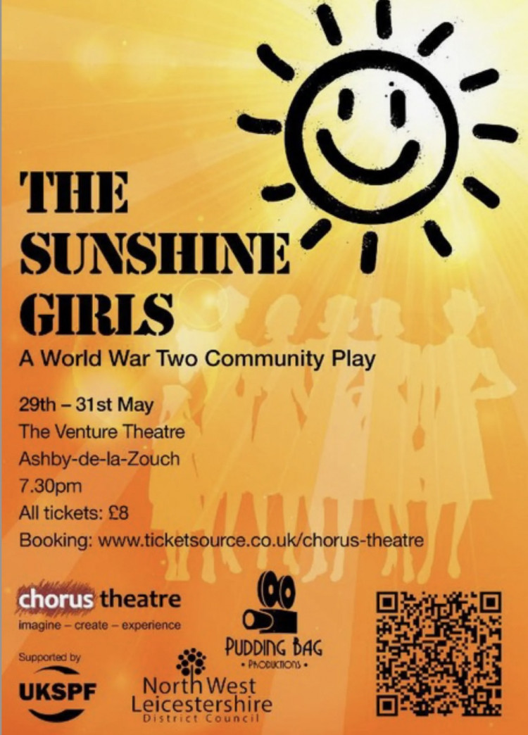 The Sunshine Girls at The Venture Theatre, North Street, Ashby De La Zouch