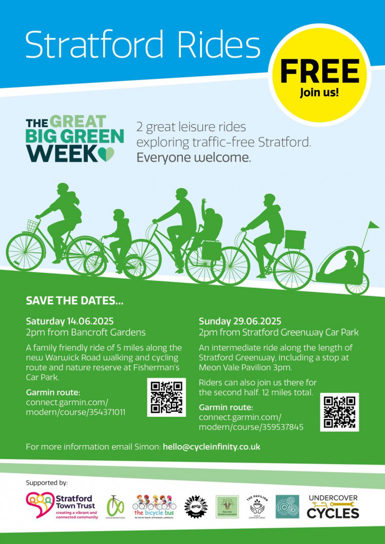 Stratford Great Big Green Week inclusive rides
