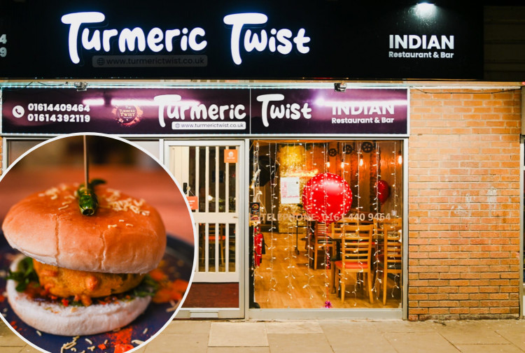 Turmeric Twist at 55 Dairyground Road in Bramhall will be opening for lunchtime every Saturday and Sunday from 1 June (Images - Turmeric Twist)