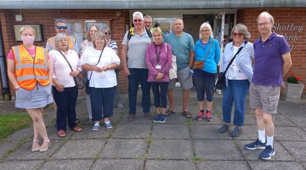 Babergh's supporting social prescribing walks with Shotley Open Spaces