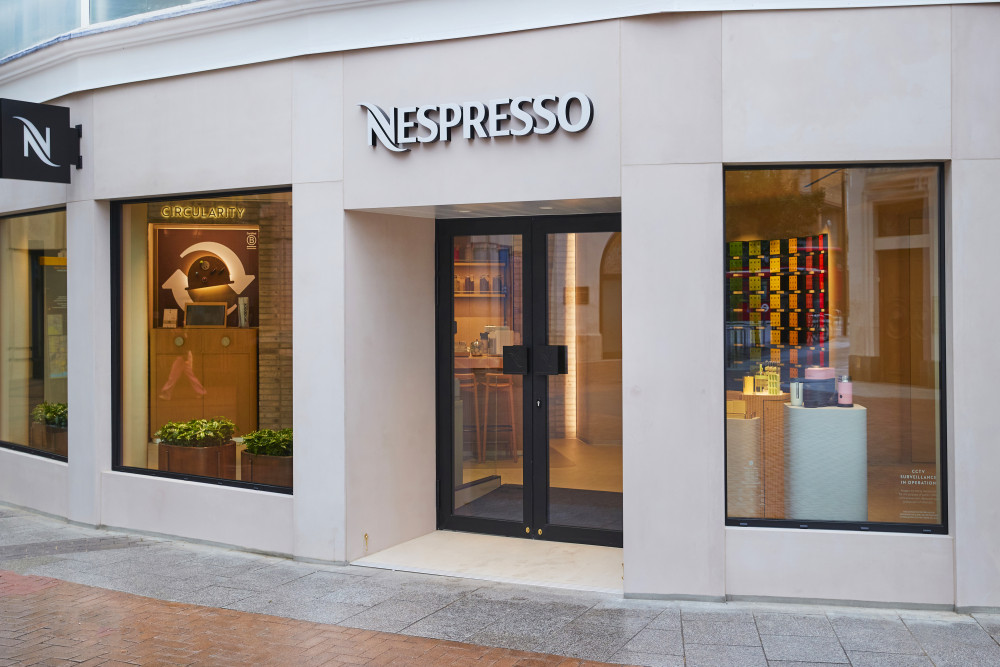 The Nespresso boutique is located in 8 Clarence Street, Kingston upon Thames, KT1 1NX (Image supplied) The Nespresso boutique is located in 8 Clarence Street, Kingston upon Thames, KT1 1NX (Image supplied)