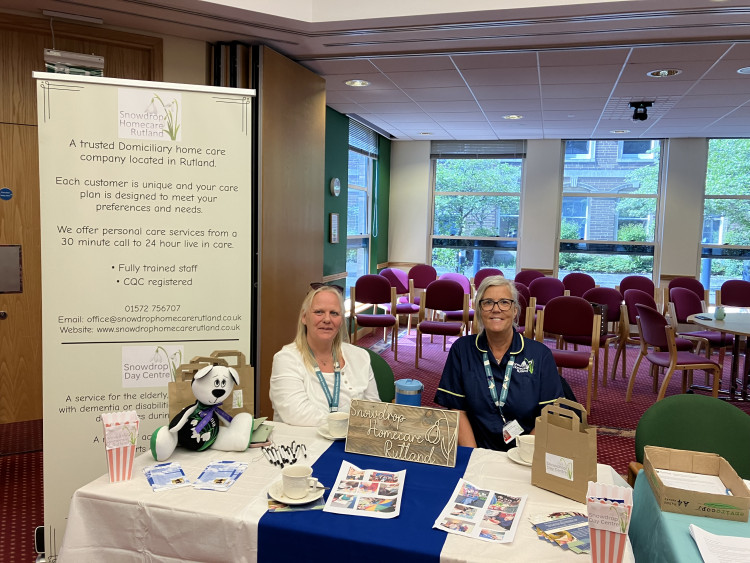 Local organisations like Snowdrops Care Home joined this special Dementia Action Week event (Photo: Lord Lieutenant of Rutland)