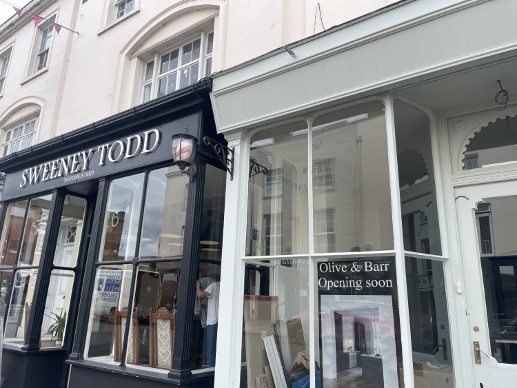 Olive and Barr is coming to Leamington (images via Nadia Sayed)