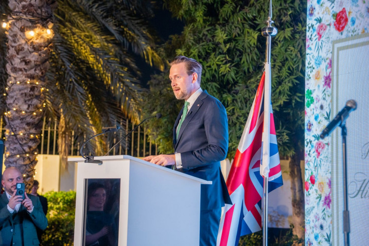 Oliver Christian is His Majesty’s Trade Commissioner for North America and His Majesty’s Consul General to New York.  (Keele University)