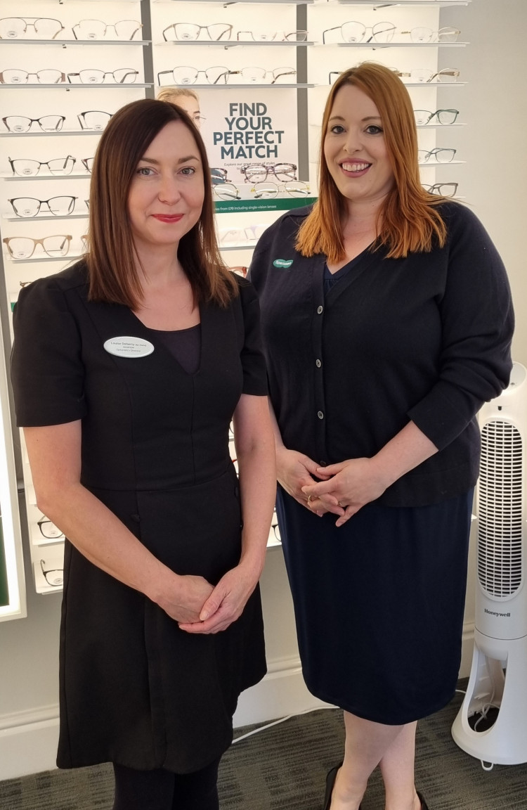 Louise Doherty (left) and Kim Bingham (right)