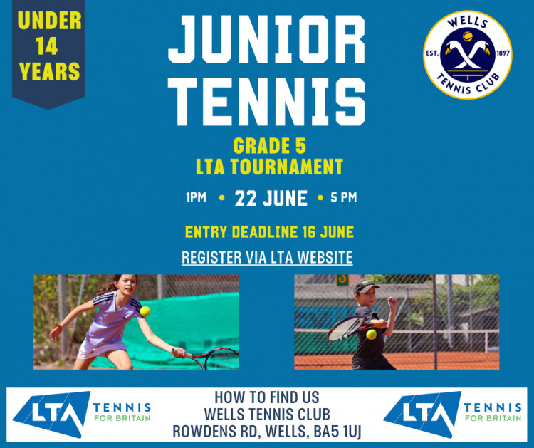 Under 14 Grade 5 LTA Tennis Tournament Under 14 Grade 5 LTA Tennis Tournament