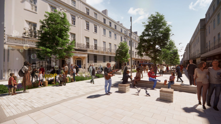 Have your say on the The Leamington Transformation Board's plans to pedestrianise Parade in Leamington Spa