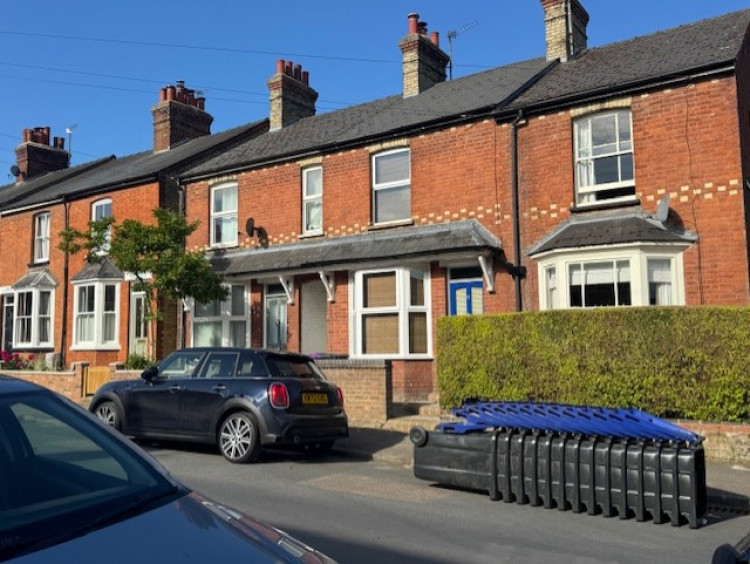 New bins waiting for their new Hitchin homes
