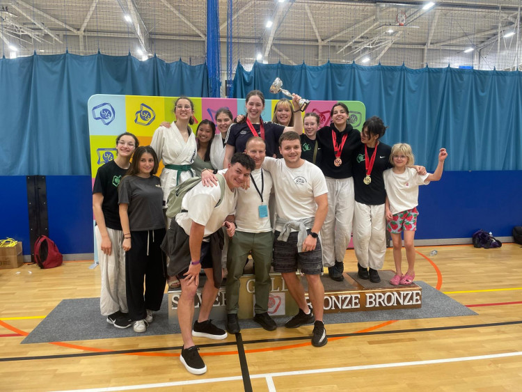 Richmond’s judo girls team celebrates gold at the 2025 London Youth Games (credit: Image supplied).