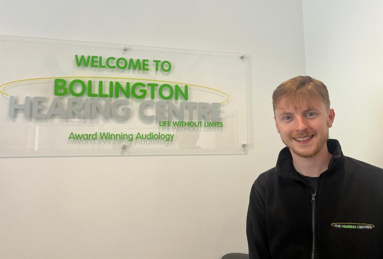 Martyn Lamb recently registered as a qualified hearing aid dispenser (Credit: Nub News)