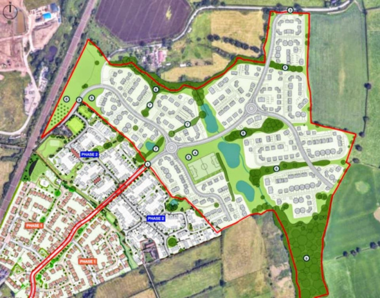 Muller Property Group is preparing to submit plans for the third phase of its Northern Gateway development, bringing 530 new homes and a new spine road to north-east Crewe (Muller).