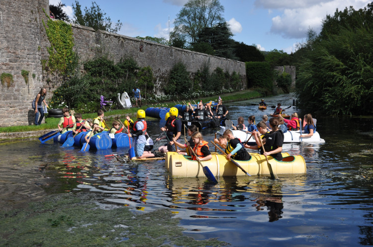 Whether you’re paddling, cheering or spectating in fancy dress, the moat boat race promises another unforgettable day in Wells.