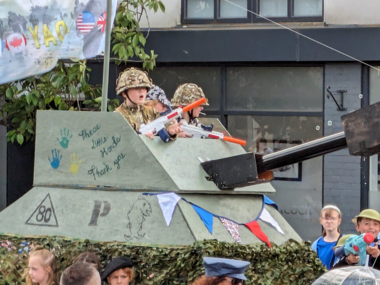 Alsager Carnival is organised by Alsager Round Table and is a popular event. Last year's theme (pictured) was D-Day.  (Photo: Nub News)