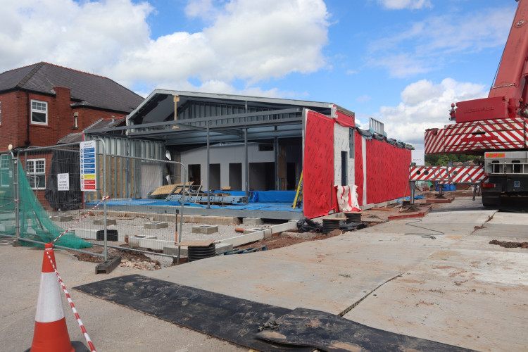 East Cheshire NHS Trust has given an update on the new CDC at Congleton hospital (Credit: ECNHST)
