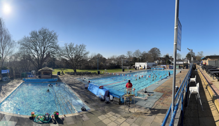 South Downs Leisure has officially taken over the running of Hampton Pool (credit: South Downs Leisure).
