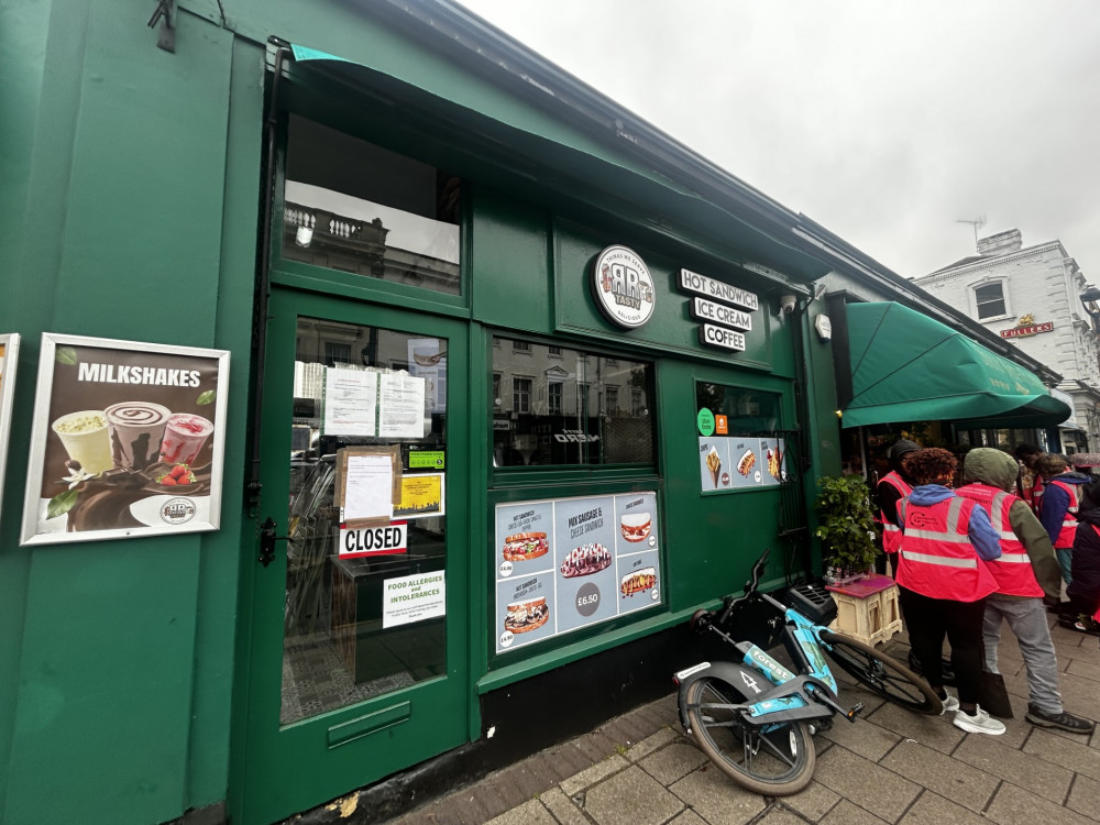 PR Tasty is located outside of the entrance to Surbiton Station (Credit: Tilly O'Brien) PR Tasty is located outside of the entrance to Surbiton Station (Credit: Tilly O'Brien)