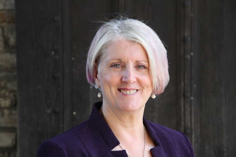 Dr Lynne Sedgmore CBE, Chair Of The Glastonbury Town Deal Board. CREDIT: Glastonbury Town Deal. Dr Lynne Sedgmore CBE, Chair Of The Glastonbury Town Deal Board. CREDIT: Glastonbury Town Deal.