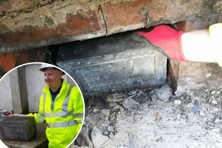 A time capsule found at the former Royal Infirmary site in 2012 is set to be opened. (UHNM)