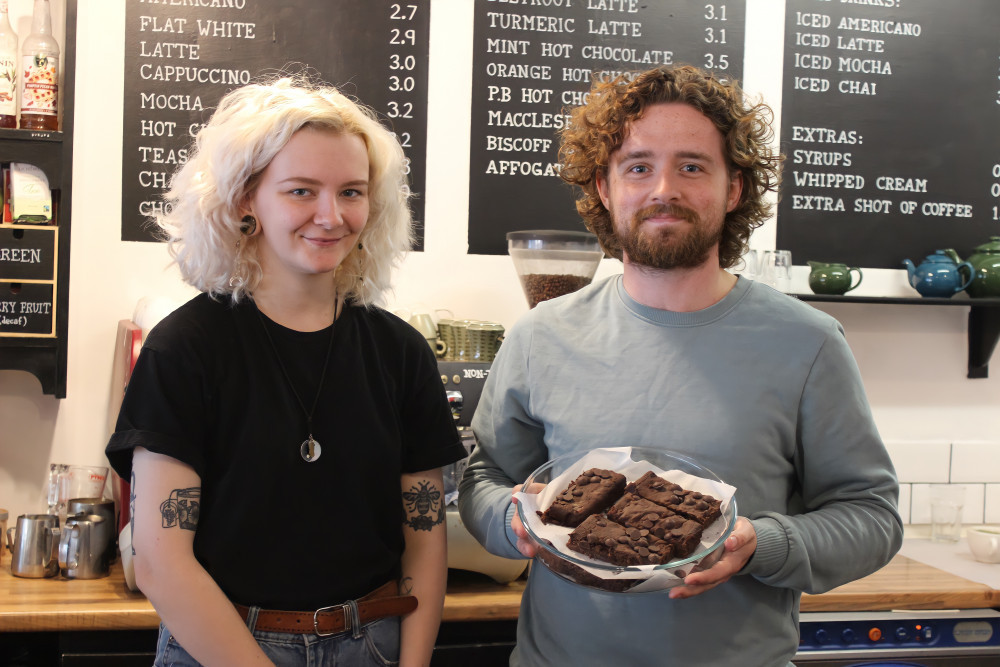 Ash Blades and Jim Kite have announced they are leaving The Monocle Cafe (Credit: Nub News) Ash Blades and Jim Kite have announced they are leaving The Monocle Cafe (Credit: Nub News)