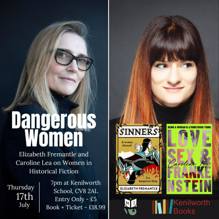 'Dangerous Women' is coming to Kenilworth this summer (image via Kenilworth Books)