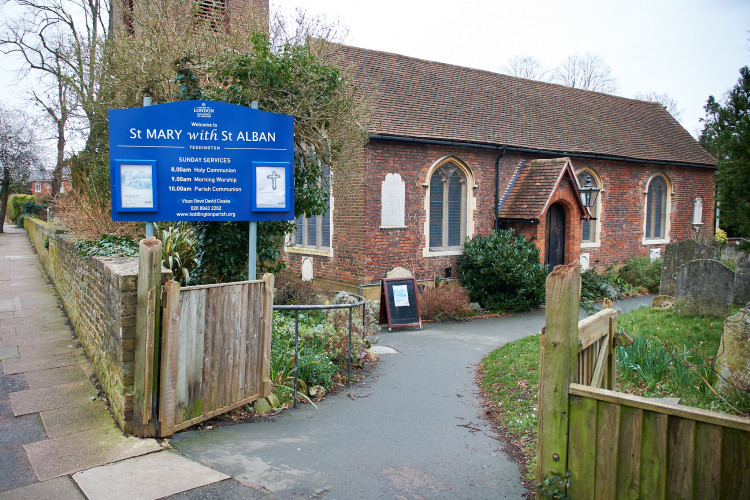St Mary with St Alban Church in Teddington is 800 years old (Credit: Nub News)