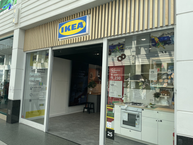The IKEA plan and order point in Stockport's Merseyway shopping centre will be closing after 'careful evaluation', IKEA has said (Image - Nub News)