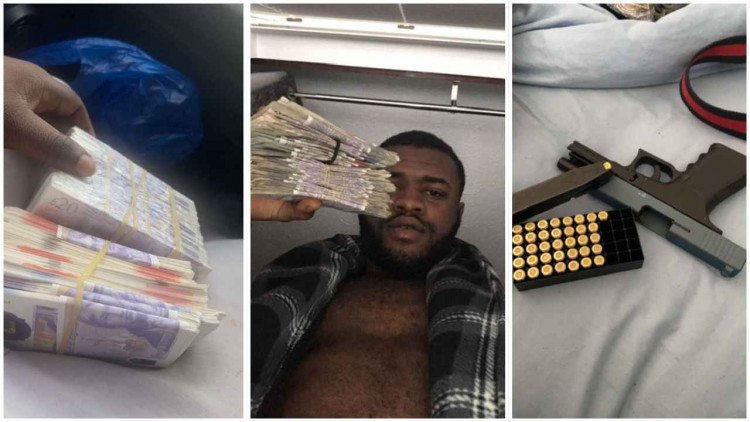 The gang flaunted their wealth and had a link to Coalville. Images: Nottinghamshire Police