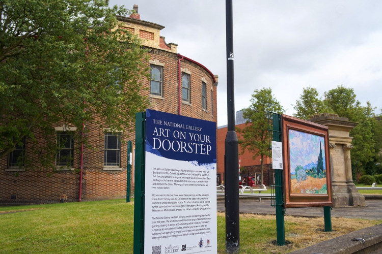 'Art on your doorstep' at Bethesda Gardens will be open for six months from today. (Nub News)