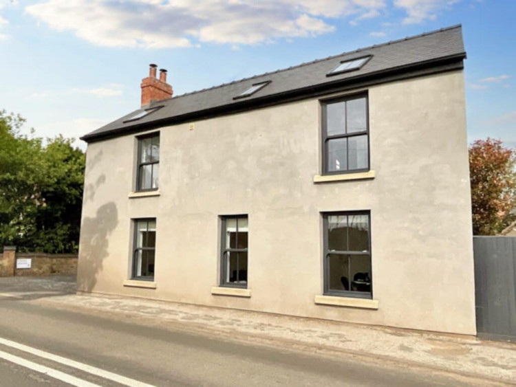 The luxury three-bedroom house on Audlem Road, Hankelow (James Du Pavey).