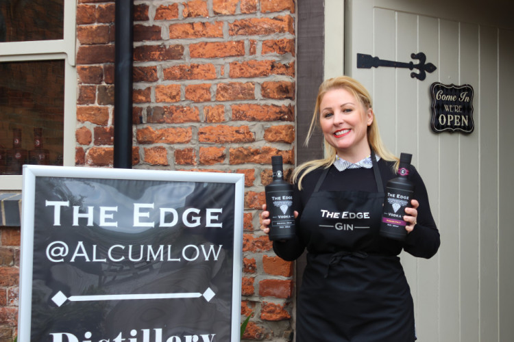 The Edge Distillery co-owner Clare Ryan (Credit: Nub News)