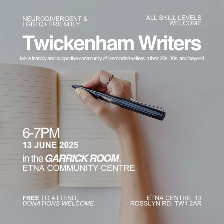 Twickenham Writers Meeting | 27 June 2025 Twickenham Writers Meeting | 27 June 2025