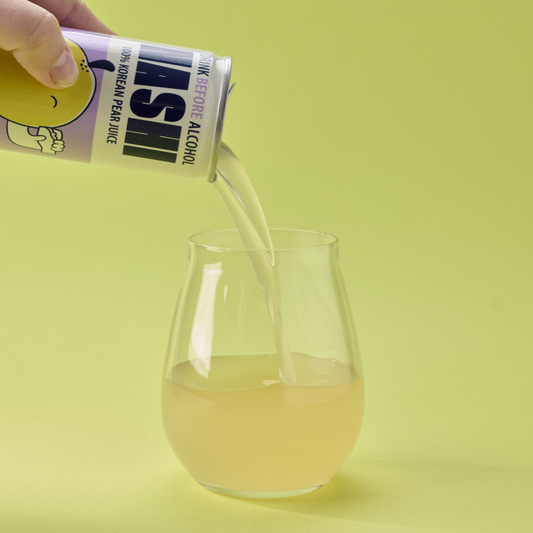 Can Korean pear juice truly cure hangovers? (credit: Nashi Pear Juice).