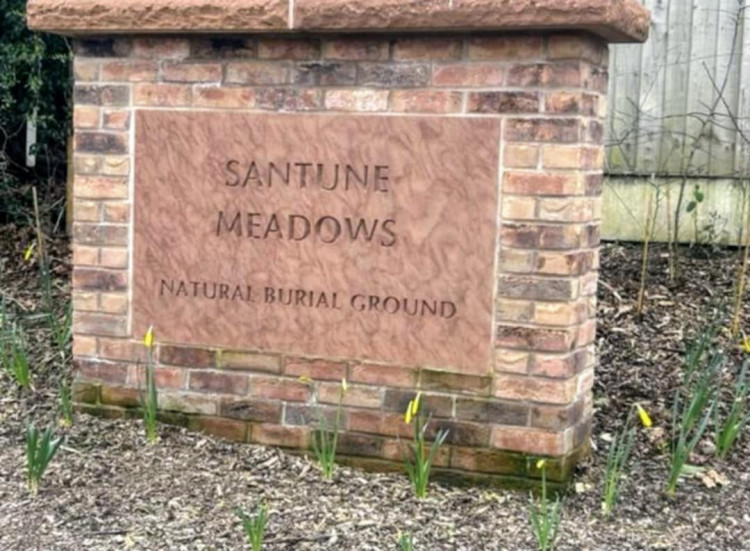 Cheshire East has given the go-ahead for coffins to be buried at Santune Meadows off Main Road, Shavington (Santune Meadows).