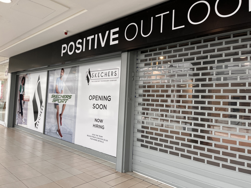 Skechers is set to open in Leamington's Royal Priors shopping centre (images via Nub News)
