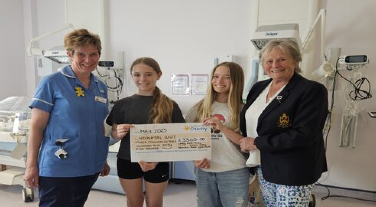 Bramhall Park Golf Club has raised a massive £3,365 for Stepping Hill Hospital's Neonatal unit (Image - Stockport NHS)
